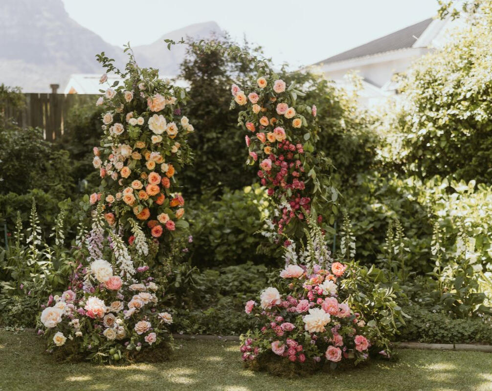 Whimsy Botanical Collective flower arch